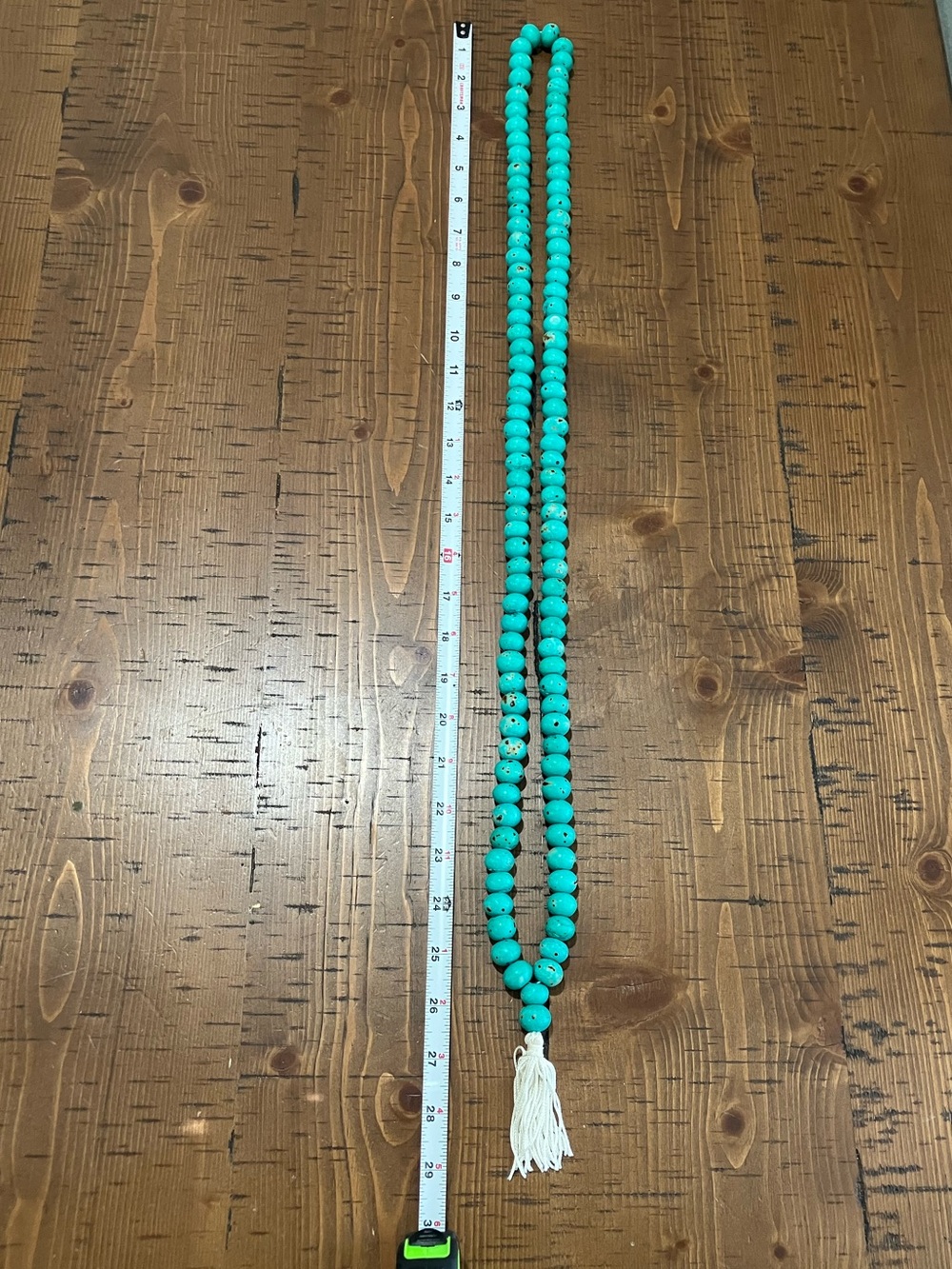 Real Yak Bone 108 Bead Mala Tibetan Buddhist Monk Prayer Beads - Picture 2 of 12